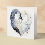 Anniversary Card For Husband Card for Anniversary Card For Wife Swans Anniversary Card For Couple Engagement Card For Couple Wedding Card