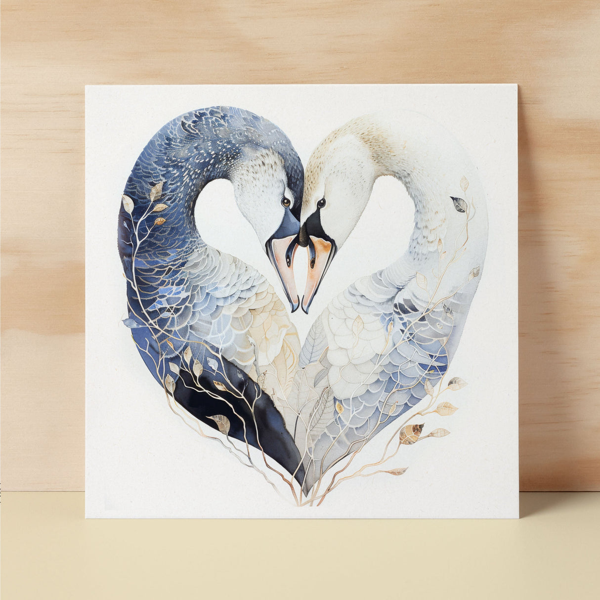 Anniversary Card For Husband Card for Anniversary Card For Wife Swans Anniversary Card For Couple Engagement Card For Couple Wedding Card