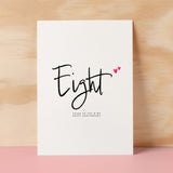 Eight Year Anniversary Card For Husband 8 Year Anniversary Card Boyfriend or Girlfriend Wedding Anniversary Card For Wife