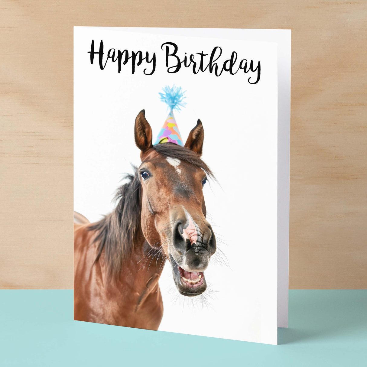 Birthday Card For Horse Lover Card For Pony Owner Birthday Card For Mum or Sister Happy Birthday Card For Friend