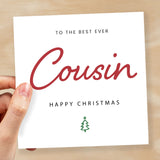 Christmas Card For Cousin Xmas Card For Cousin Best Cousin Ever Christmas Card