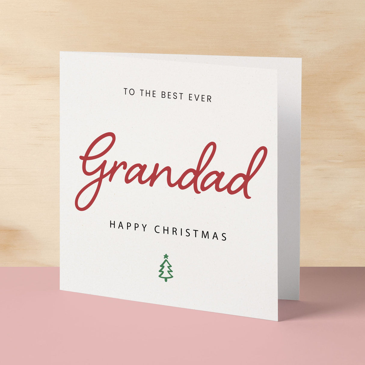 Christmas Card For Grandad Xmas Card For Grandad Best Grandad Ever Christmas Card