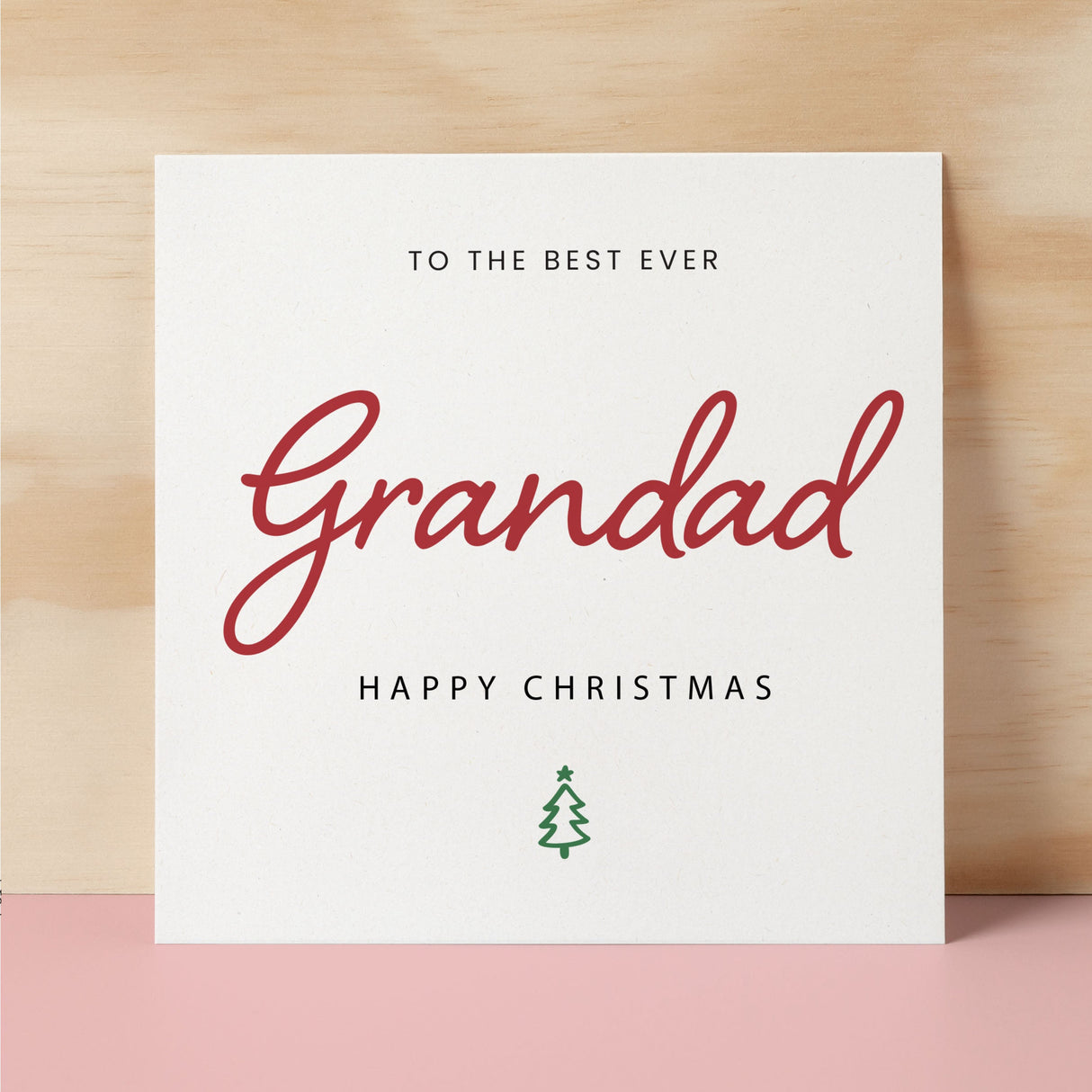 Christmas Card For Grandad Xmas Card For Grandad Best Grandad Ever Christmas Card