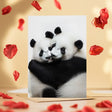 Anniversary Card – Cute Pandas Cuddling, Love Card for Husband or Wife