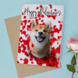 Valentine's Day Card, Shiba Inu Theme, Perfect for Her or Him, From The Dog