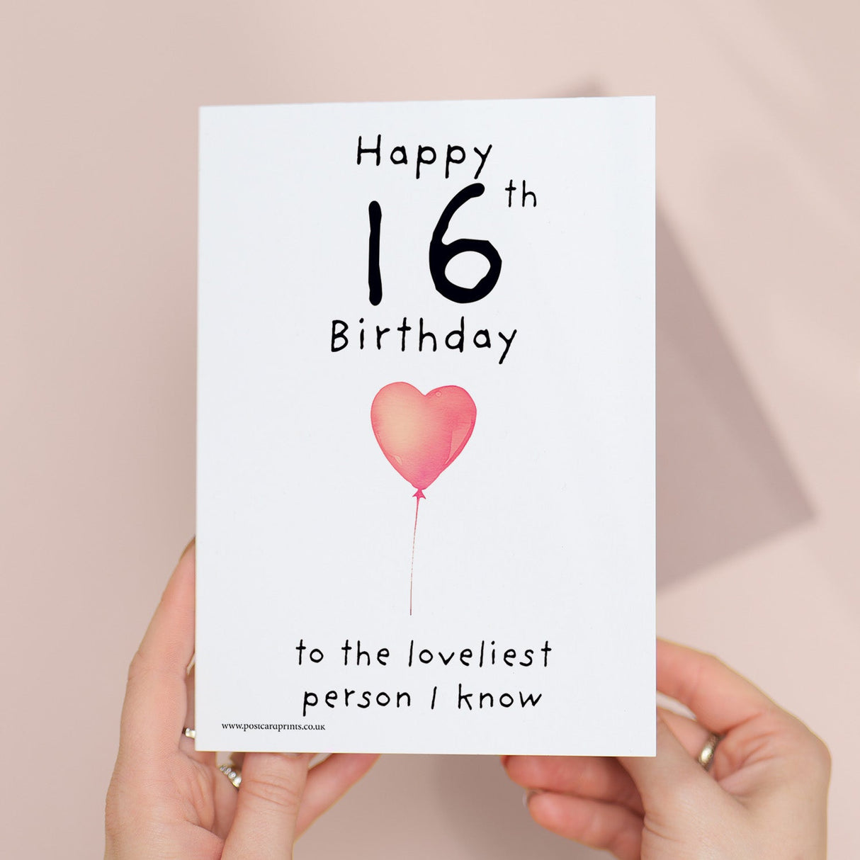 16th Birthday Card for Her Birthday Card Daughter 16th Birthday Card For Sister Birthday Card 16 th Birthday Card For Friend