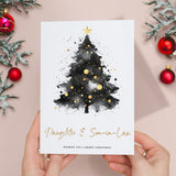 Christmas Card For Daughter & Son-In-Law Christmas Tree Card Wising You A Merry Christmas