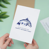 Father's Day Card For Fishing Enthusiasts Simple Father's Day Card You're A Reel Catch Father's Day Gift For Fisherman