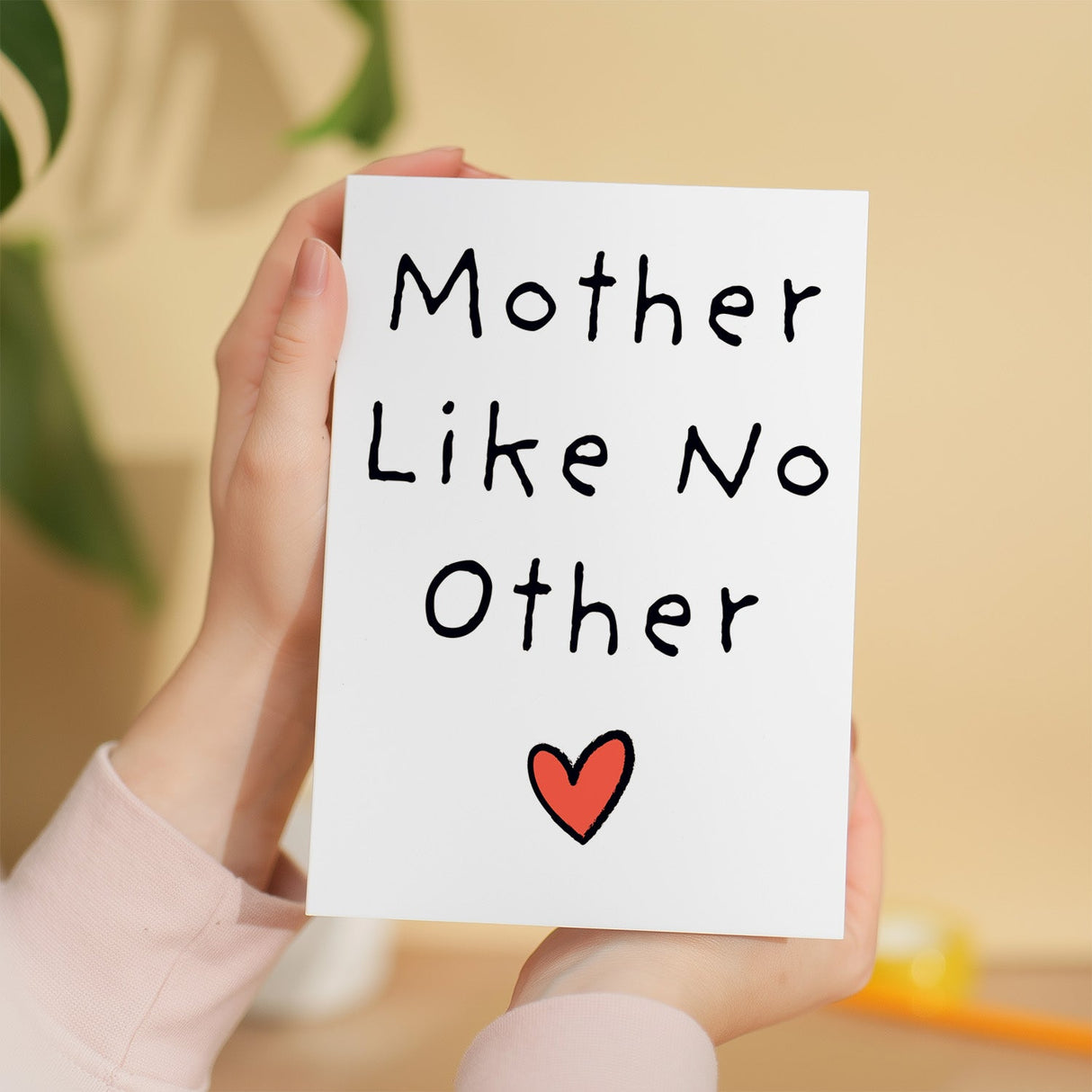 Mother's Day Card For Mum Happy Mother's Day Mothers Day card Mothering Sunday Mom Mommy Mum Mummy Best Mother Like No Other Card