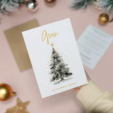 Christmas Card For Gran Card For Her Xmas Card for Gran Luxury Card For Gran Christmas Card for Loved One Gran Card Christmas Tree Card