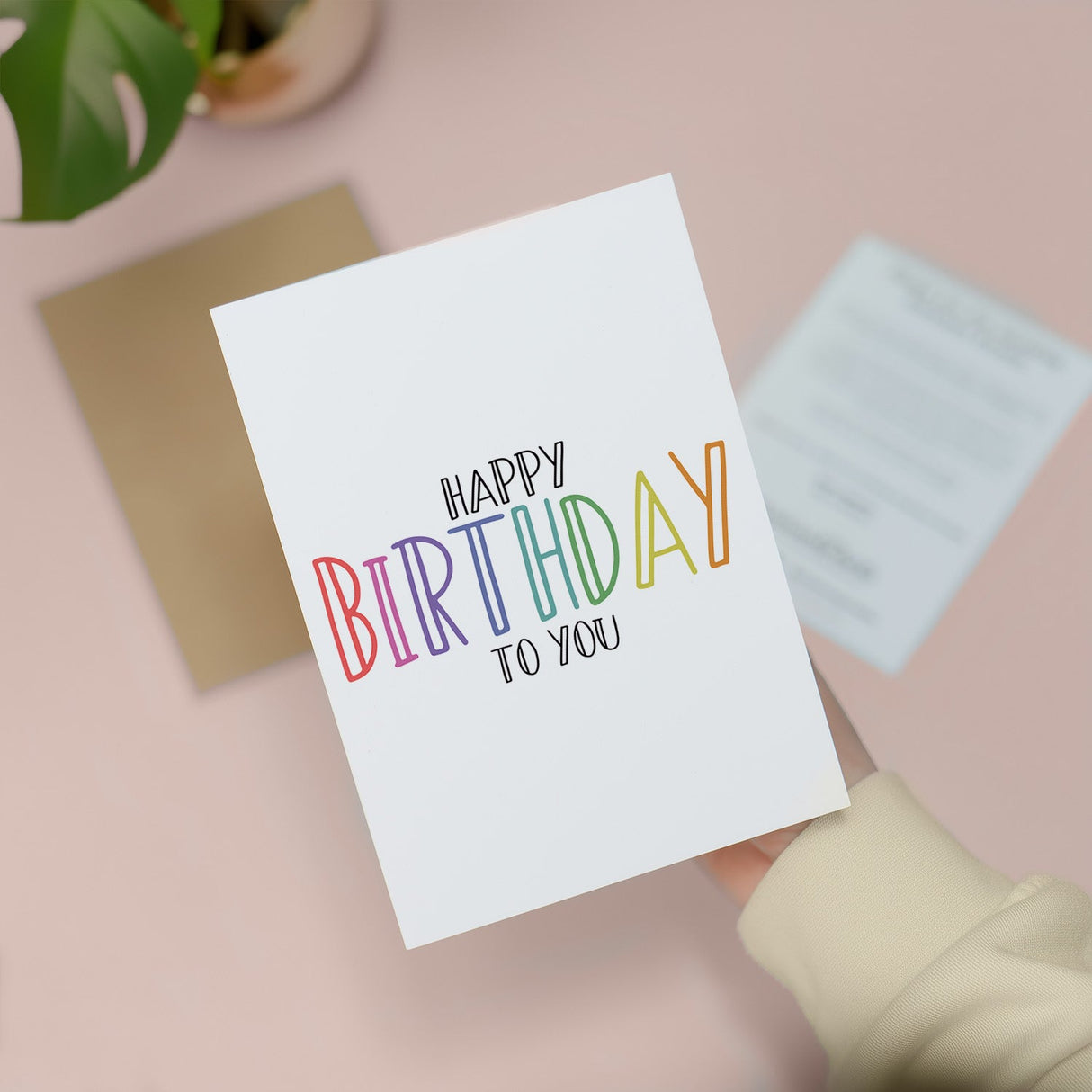 Birthday Card For Her Card For Friend Mum or Sister Birthday Card For Him Brother Dad Happy Birthday Card For Anyone Birthday Gift