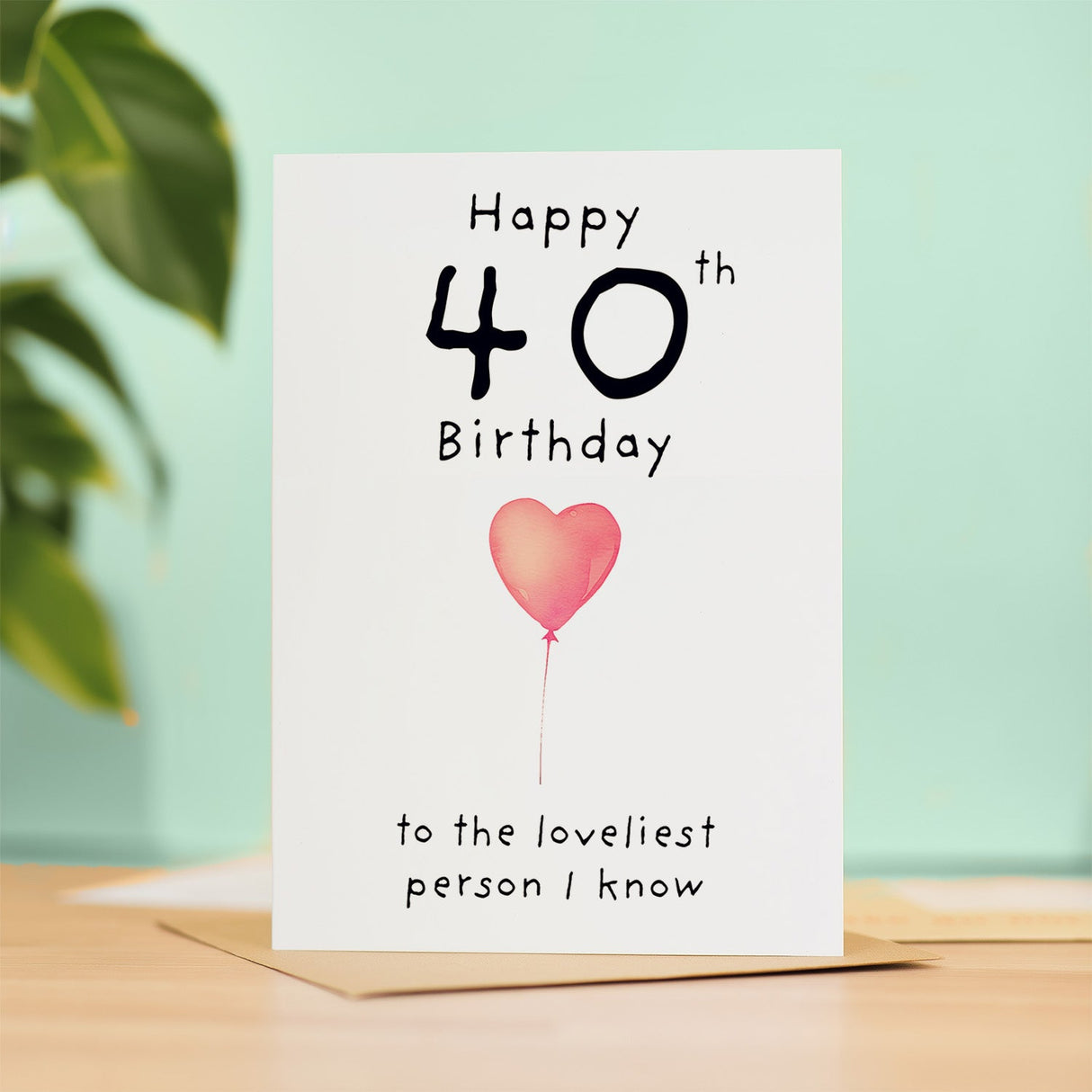 40th Birthday Card for Her Birthday Card Wife 40th Birthday Card For Sister Birthday Card 40 th Birthday Card For Friend