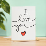 Anniversary Card for Her Anniversary Card for Wife Anniversary Card For Husband Boyfriend or Girlfriend I Love You