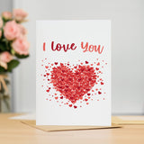 Valentine's Day Card for Her or Him Valentine's Day Card for Wife Valentine's Day Card For Husband Boyfriend or Girlfriend Love Card