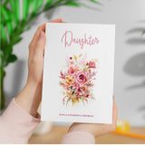 Birthday Card For Daughter Card For Her Card for Daughter Luxury Card For Daughter Birthday Card for Loved One Daughter Card Birthday Flower