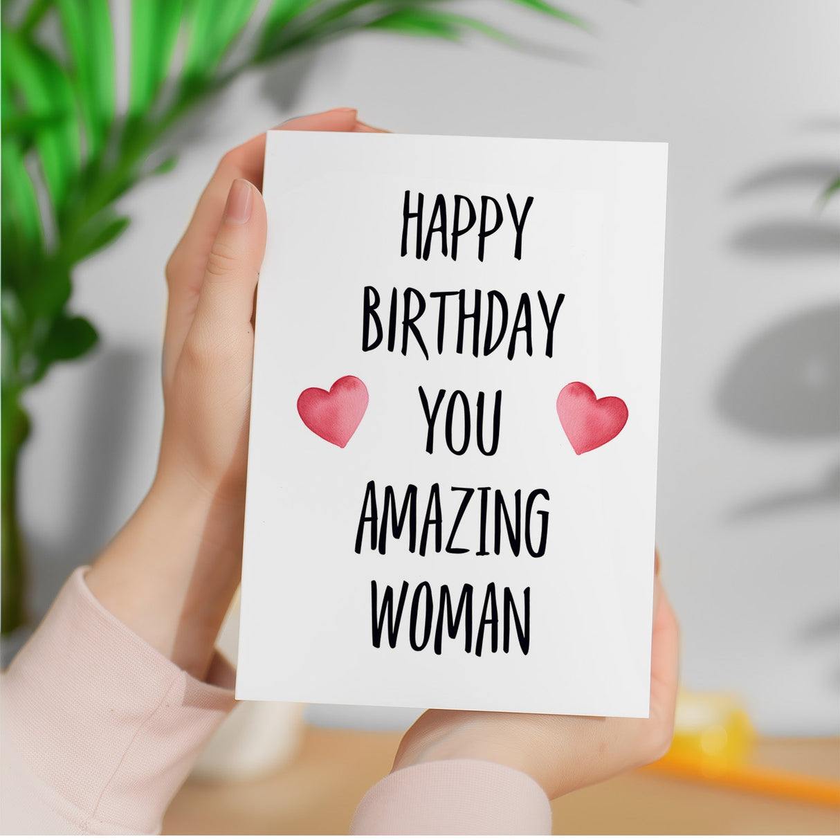 Birthday Card For Wife Card For Her Birthday Card For Girlfriend or Friend Birthday Card For Mum or Sister You Amazing Woman