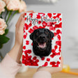 Valentine's Day Card, Black Labrador Theme, Perfect for Her or Him, From the Dog