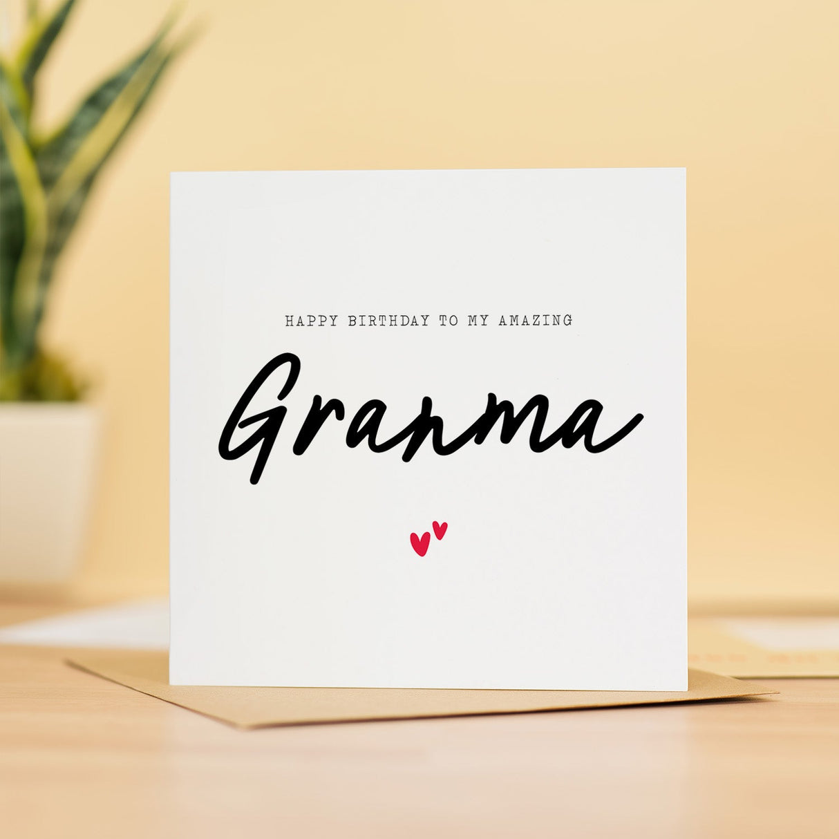 Birthday Card For Granma Happy Birthday Card For Granma Simple Birthday Card For Amazing Granma Love Hearts Birthday Card