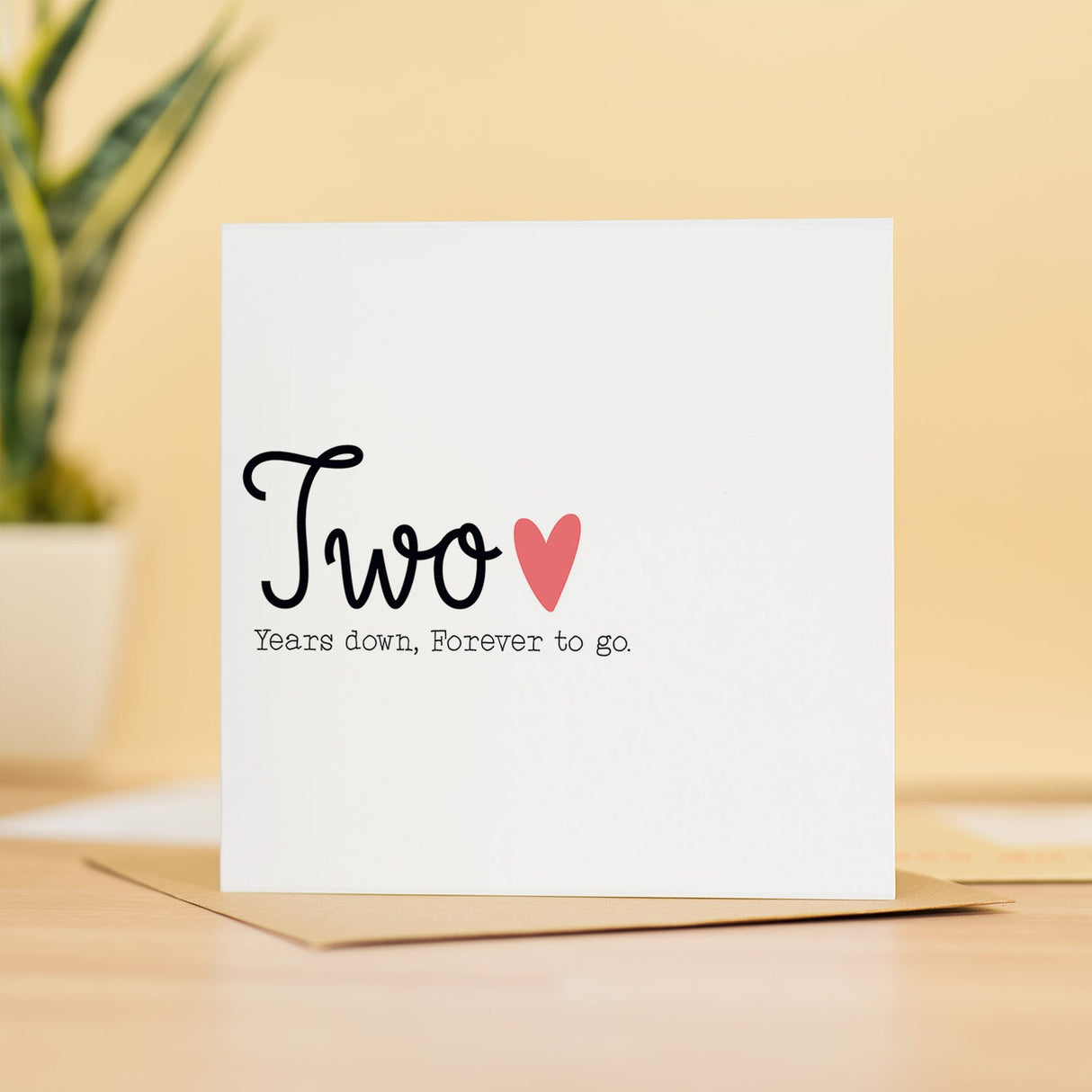 2 Year Anniversary Card For Wife 2nd Wedding Anniversary Card For Husband Anniversary Card For Wife Wedding Anniversary Card Two Years