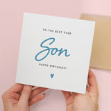 Birthday Card For Son Happy Birthday Card For Son Best Son Ever Card Birthday Card For Son