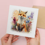 Notelet Card of a Fox For Anyone Any Occasion Card For Her or For Him Card For Birthday or Easter Card Thank You Card