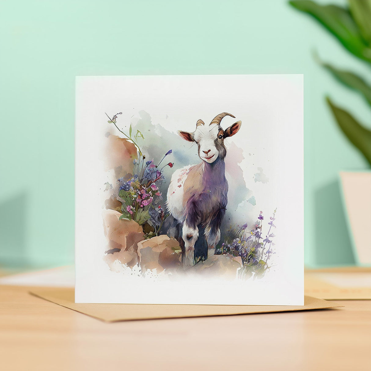 Notelet Card of a Sheep For Anyone Any Occasion Card For Her or For Him Card For Birthday or Easter Card Thank You Card