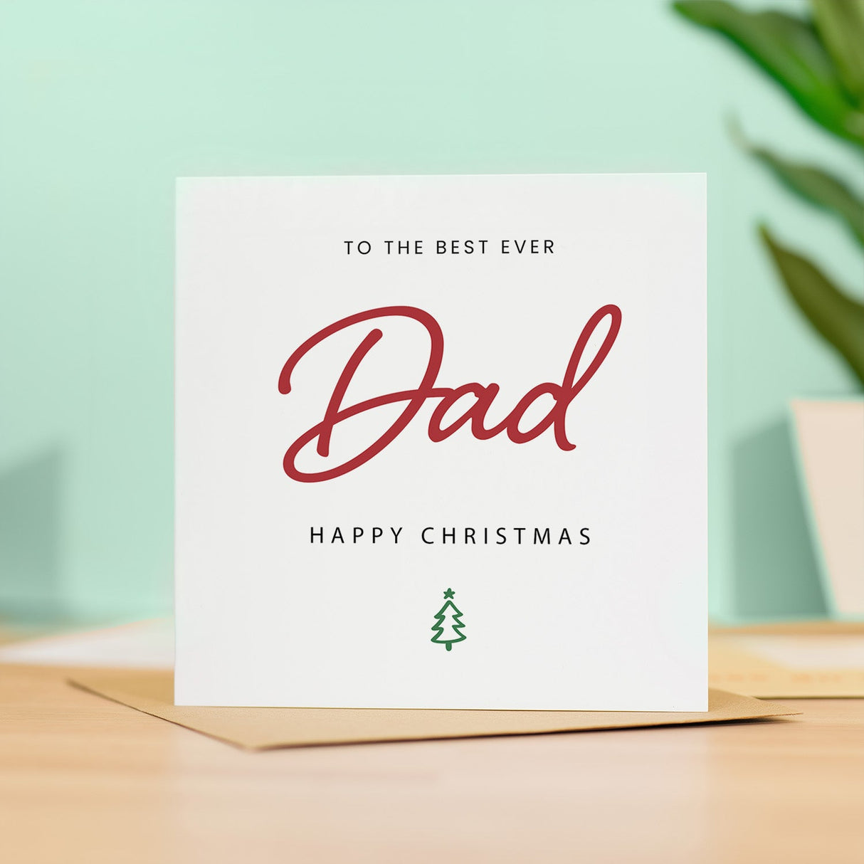 Christmas Card For Dad Xmas Card For Dad Best Mum Dad Christmas Card