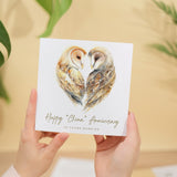 20th Anniversary Card China Anniversary 20 Year Anniversary Card For Husband Owl Anniversary Card For Wife Twenty Year Anniversary Card