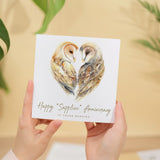 45th Anniversary Card Shapphire Anniversary 45 Year Anniversary Card For Husband Anniversary Card For Wife Forty Five Year Anniversary Card