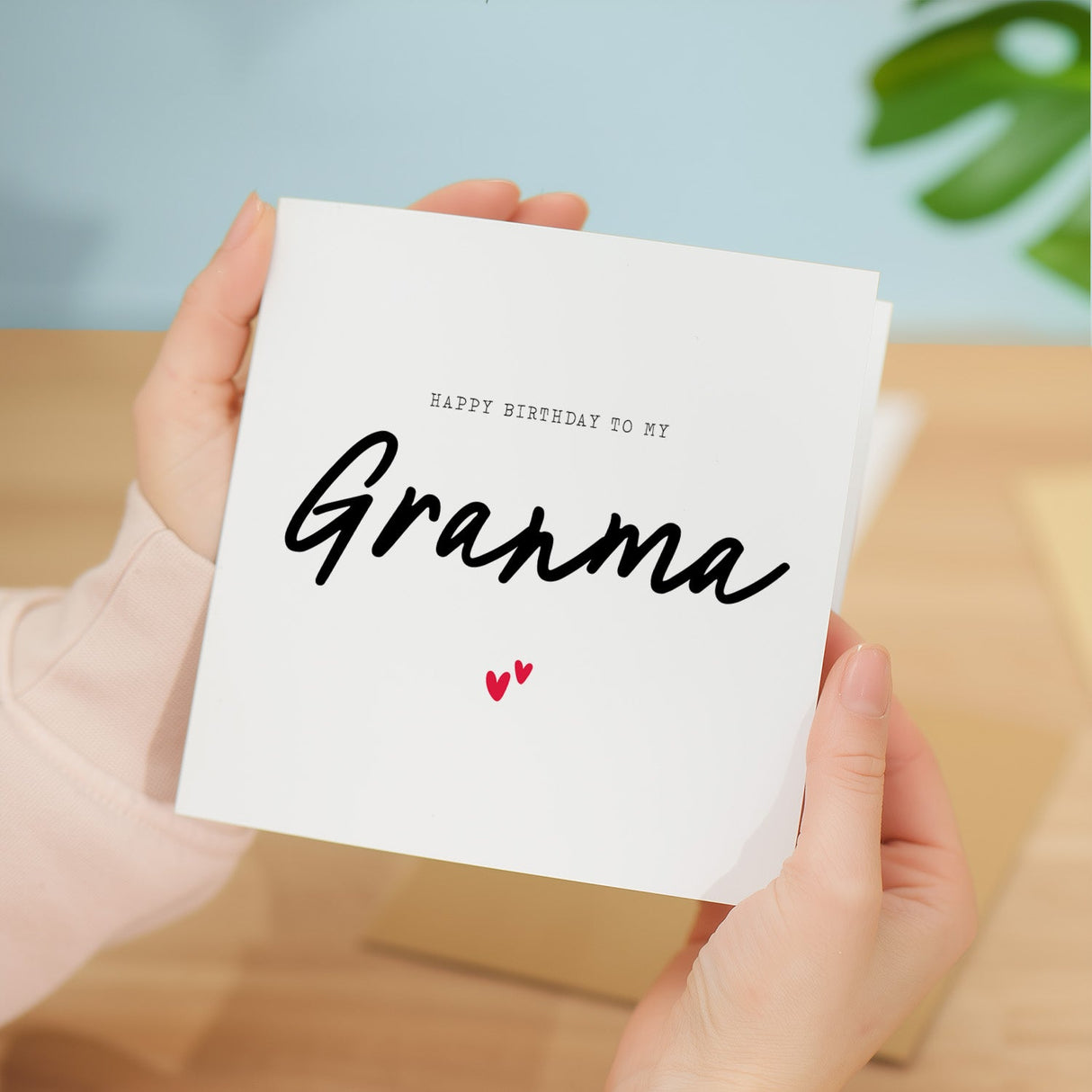 Birthday Card For Granma Happy Birthday Card For Granma Simple Birthday Card For Granma Love Hearts Birthday Card For Granma