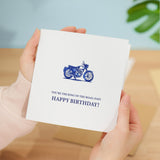 Birthday Card For Dad Motorcycle Themed Birthday Card For Motorcylce Lover Birthday Card For Dad Who Likes Motorcycles