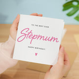 Birthday Card For Stepmum Happy Birthday Card For Stepmum Best Stepmum Ever Card Birthday Card For Stepmum