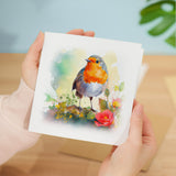 Notelet Card of a Robin For Anyone Any Occasion Card For Her or For Him Card For Birthday or Easter Card Thank You Card