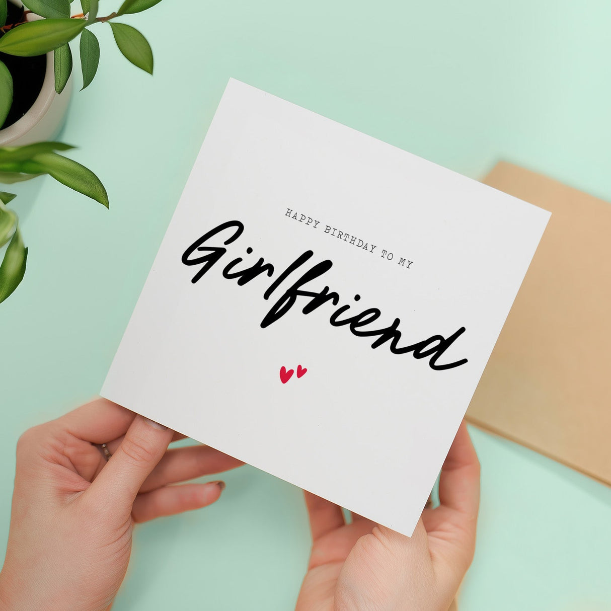 Birthday Card For Girlfriend Happy Birthday Card For Girlfriend Simple Birthday Card For Girlfriend Love Hearts Birthday Card For Girlfriend