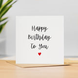 Happy Birthday Card For Him Boyfriend Birthday Card Girlfriend Birthday Card Husband Happy Birthday Card For Wife or Best Friend