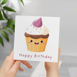 Birthday Card for Her Birthday Card For Sister or Mum Birthday Card For Friend Cute Cake Birthday Card For Him Birthday Card For Anyone