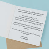 9 Year Anniversary Card For 9th Wedding Anniversary For Him or Her Wife Husband Card For Ninth Anniversary