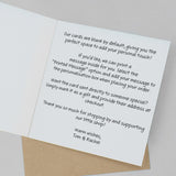 Anniversary Card For Wife Anniversary Card For Husband Boyfriend or Girlfriend Anniversary Card For Him or Her Elephants